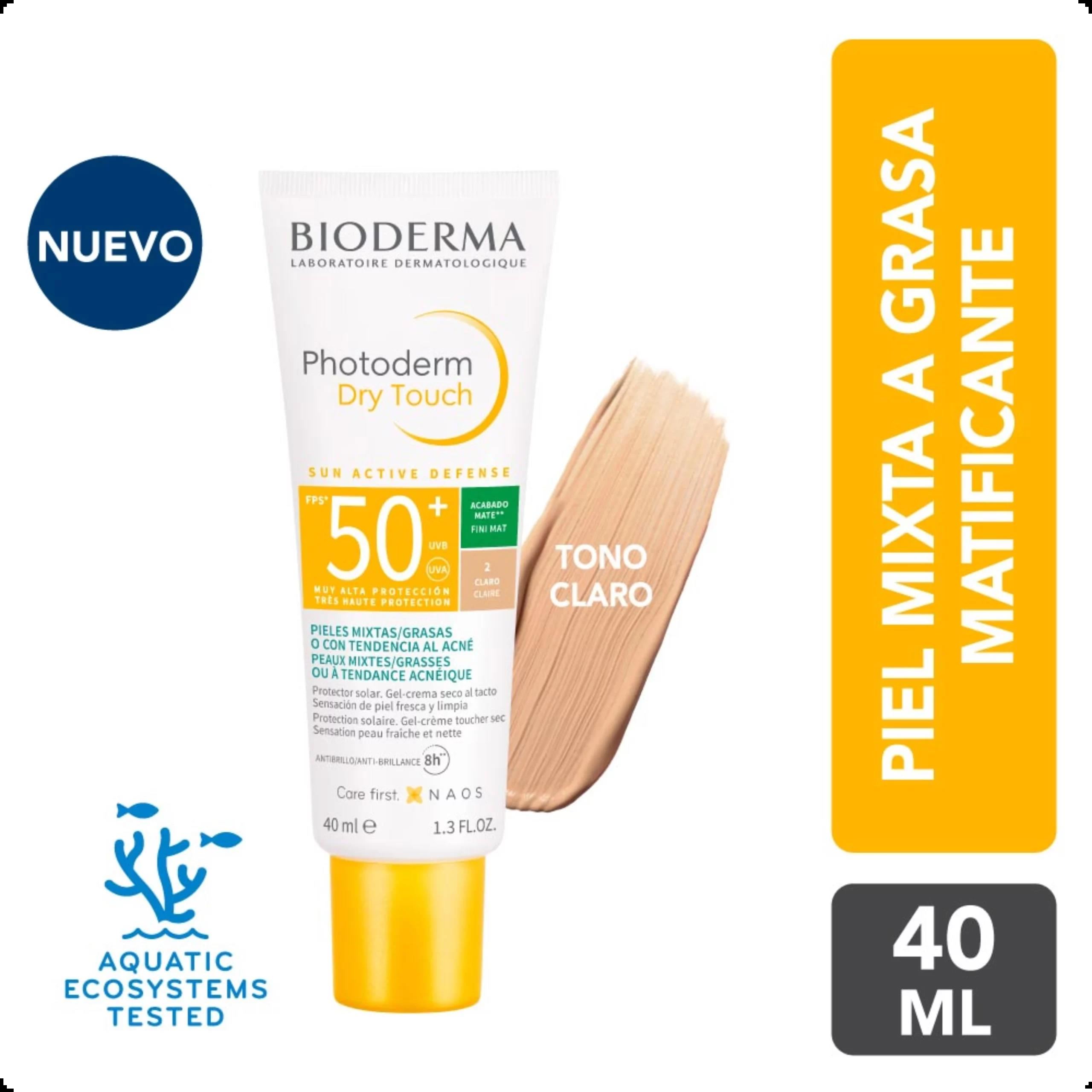Photoderm Dry Touch Bioderma Tono Claro FPS50+